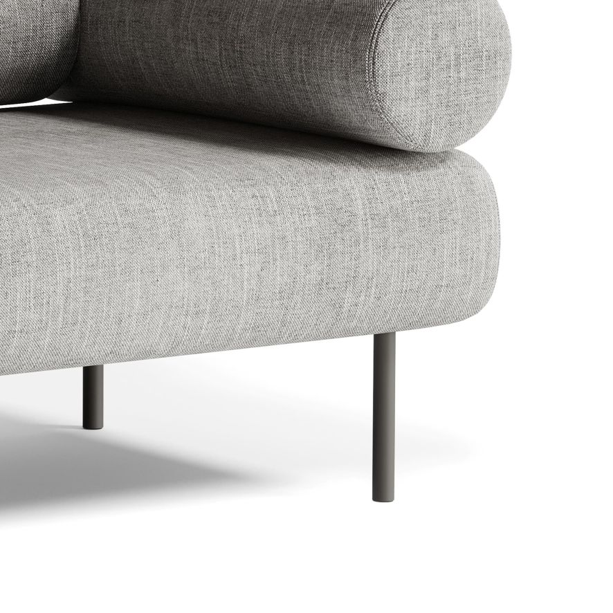 Fabric Cylinder Armchair